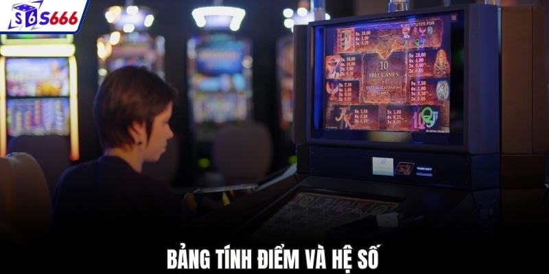 Bảng tính điểm và hệ số 